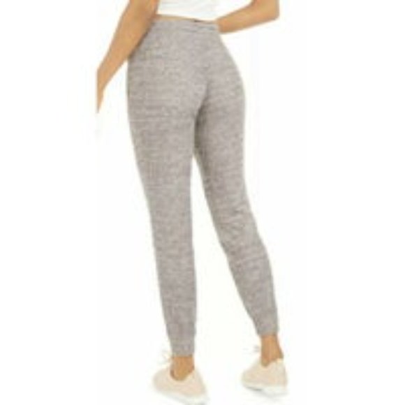 Ideology NWT Shimmer Pink Waffle-Knit Joggers (S) - Picture 2 of 4